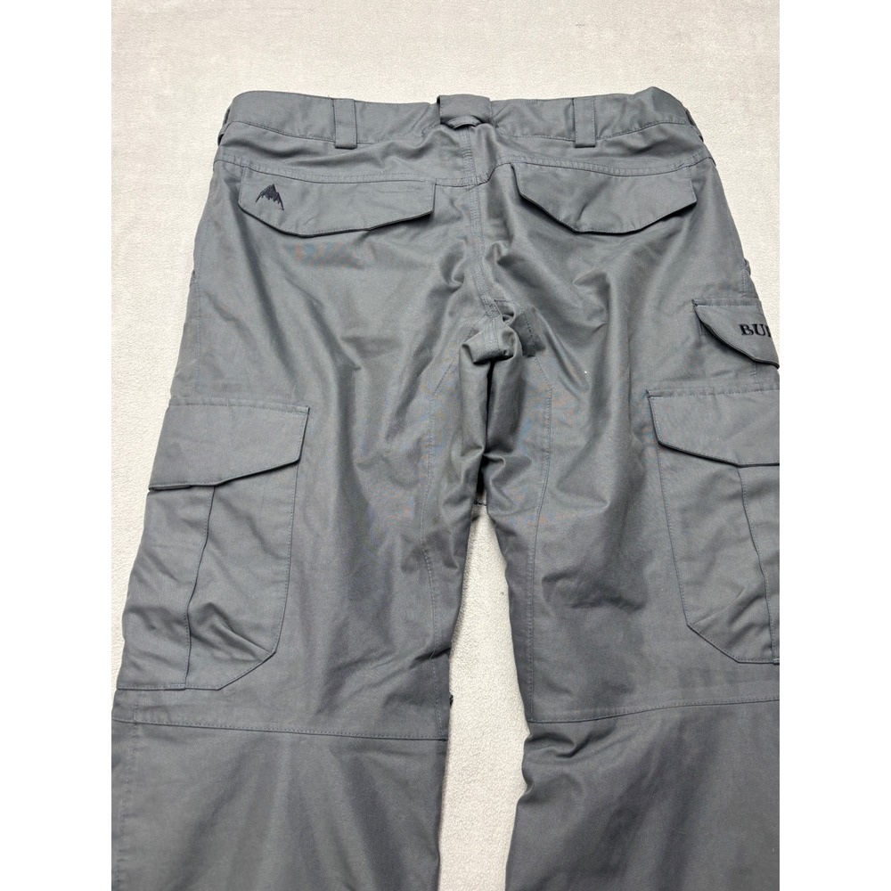 Burton Living Lining Gray Cargo Snowboard Pants Mens Large Ski Outdoor CA 26902 - Picture 6 of 8